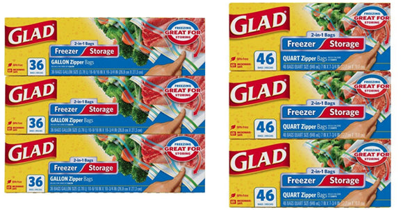 Glad Storage and Freezer Bags
