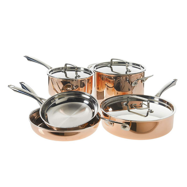 Cuisinart Copper Cookware Set, 8 Piece
