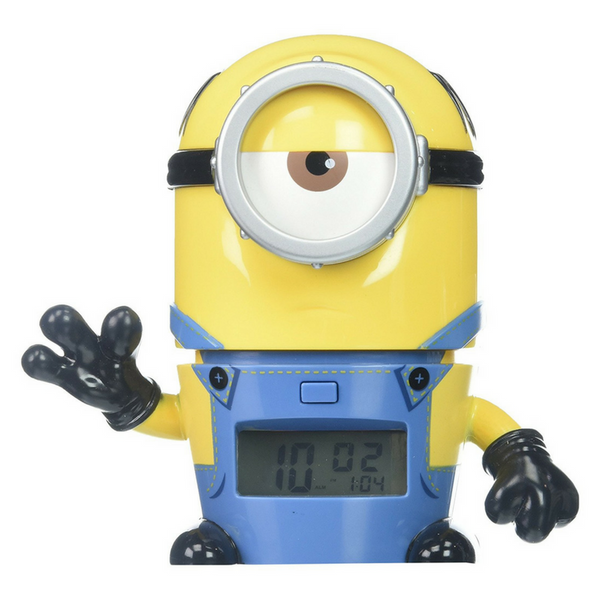 Minions night light alarm clock with characterized sounds