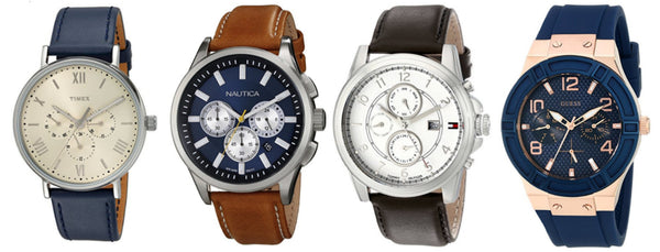Great prices on Tommy Hilfiger, Timex, Guess and Nautica watches
