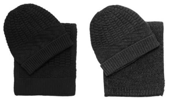 Conjunto bufanda y gorro punto