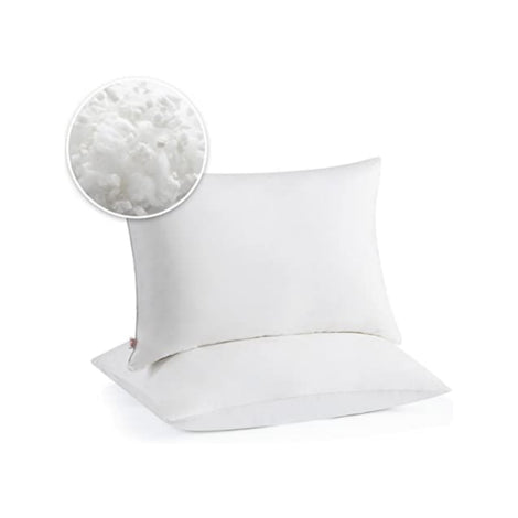 Paquete de 2 almohadas mullidas con relleno de espuma viscoelástica