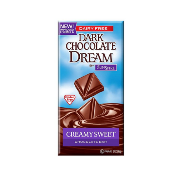 12 SunSpire Dream Milk Chocolate Bars