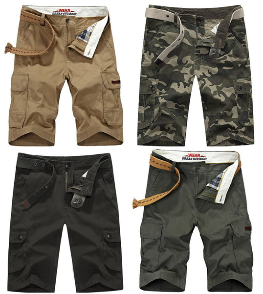 Men's multi pocket shorts