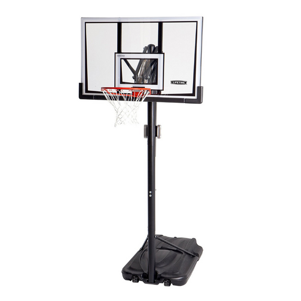 Lifetime Portable All Weather Basketball System, 52 Inch Shatterproof Backboard