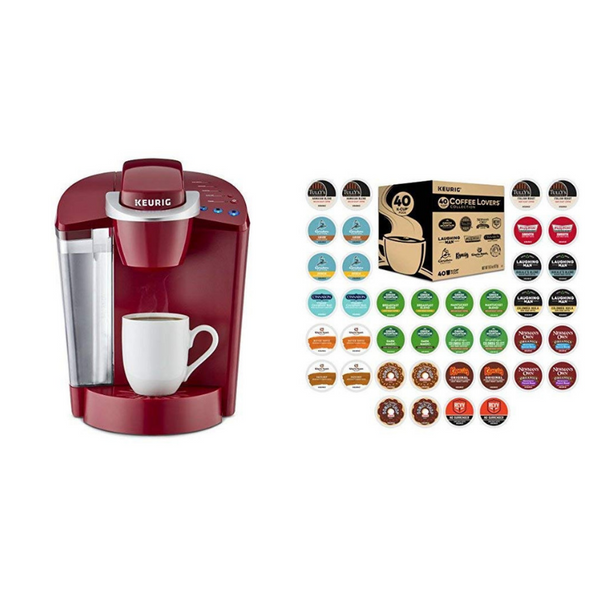 Keurig K-Classic Coffee Maker With 40 K-Cup Pods On Sale