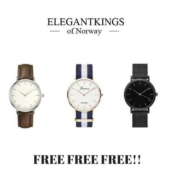 FREE watch for a limited time from Elegant Kings!