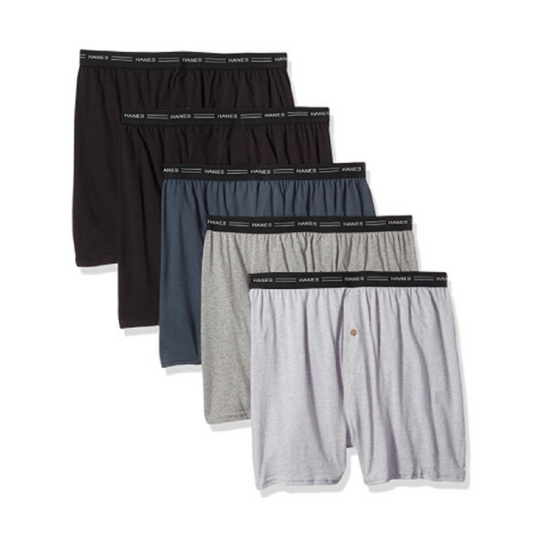Pack de 5 boxers de hombre Hanes