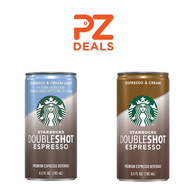 Paquete de 12 Starbucks Doubleshot (Espresso + Crema)
