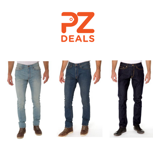 Fort Knox Men's Slim Fit Jeans with Stretch