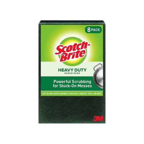 8-Pack Scotch-Brite Heavy Duty Large Scour Pads