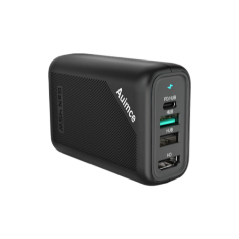 Concentrador de cargador portátil de 4 puertos y 60 W