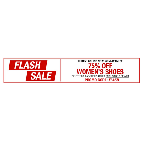 Macy's Flash Sale: 75% off women's shoes, boots, slippers, sneakers and more