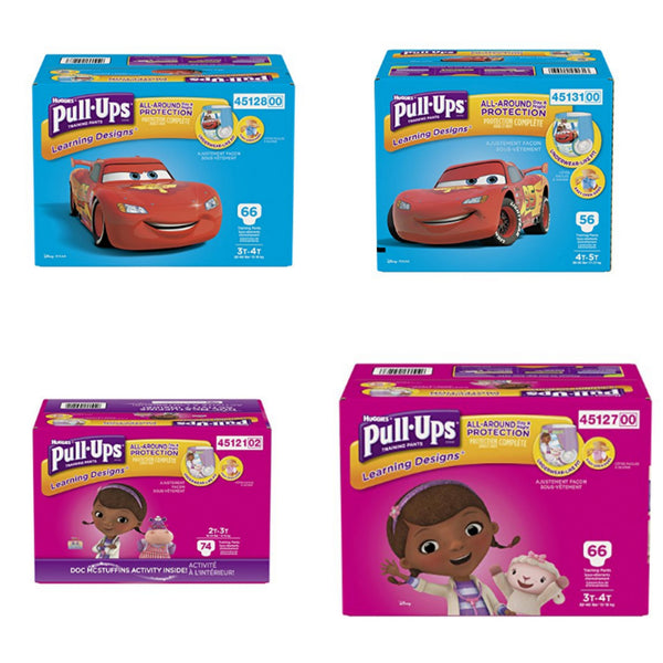 Lowest ever prices on boys and girls Pull-Ups diapers
