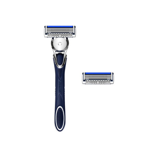 Dorco Pace 7 - Seven Blade Razor System With 2 Cartridges