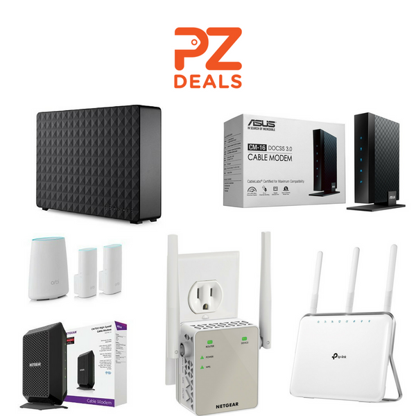 Up to 40% off storage and networking products