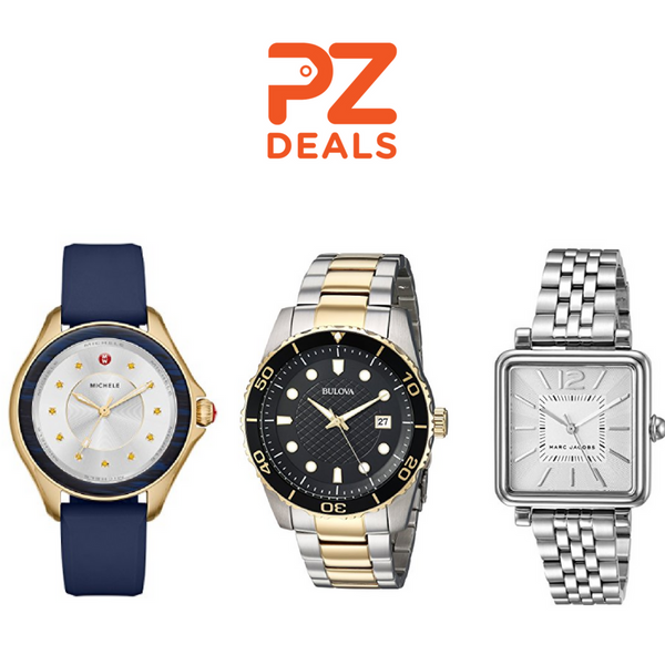 Hasta 50% de descuento en relojes Bulova, Mondaine, Michele, Marc Jacobs y Versace