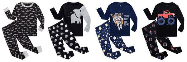 Boys and toddler 100% cotton pajamas