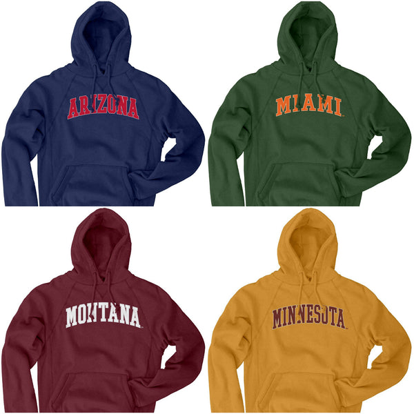 NCAA fleece hoodies