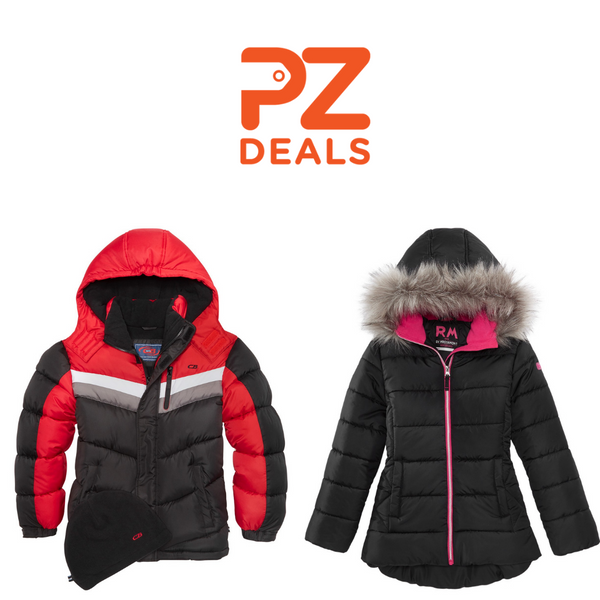 Boys and girls winter coats on sale