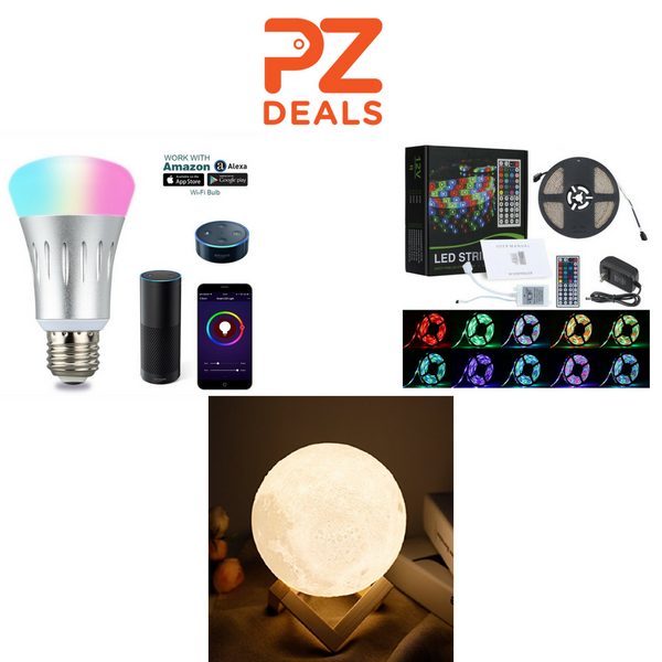 70% off select LED strip lights, bulbs and lamps