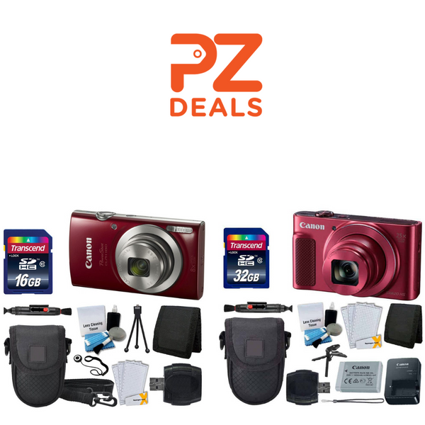 Black Friday Sale: Canon PowerShot Digital Cameras + Deluxe Accessory Kits