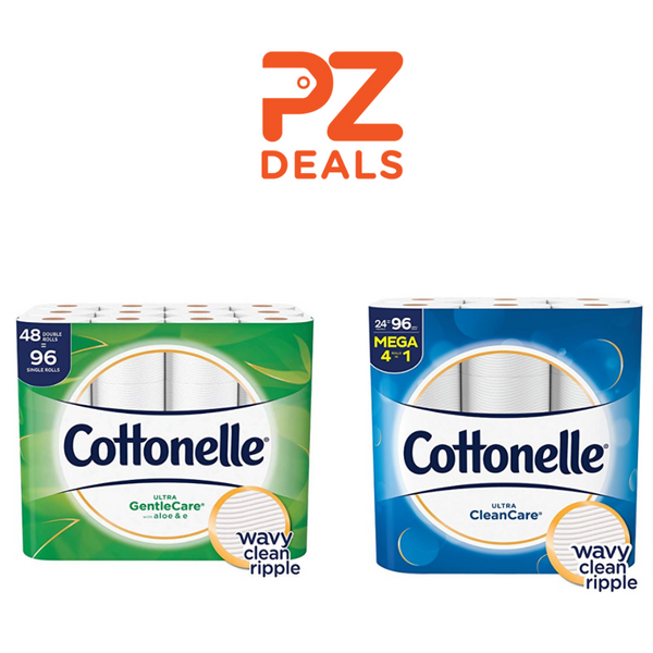 48 Double Rolls (96 reg rolls) Cottonelle Toilet Paper