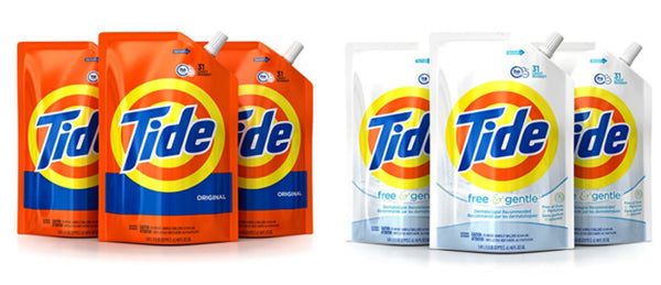 93 cargas de detergente Tide