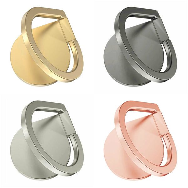 Universal cell phone ring stand and holder