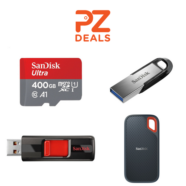 Up to 40% off SanDisk flash drives and Micro SD cards