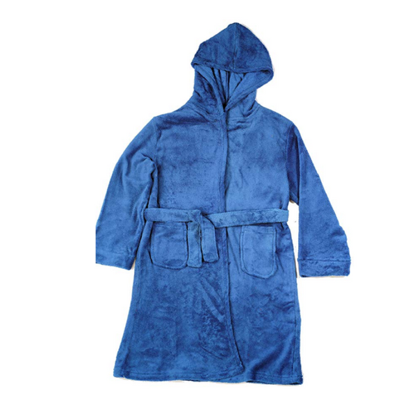 Boys Fleece Solid Robes (6 Colors)