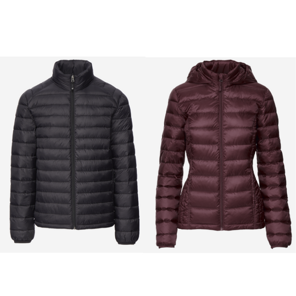 Chaquetas de plumón ultraligeras para hombre o mujer de 32 grados (8 colores)