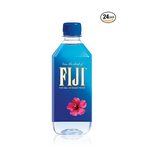 24 bottles of FIJI water
