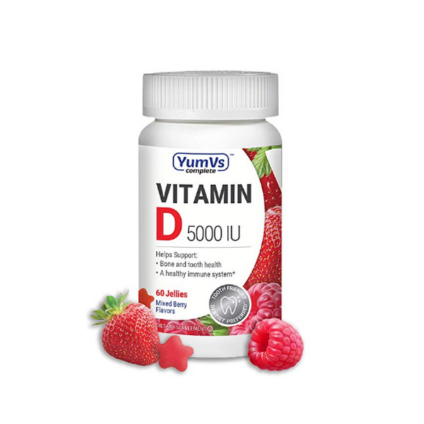 YumVs Jaleas Completas con Vitamina D (Gomitas) 5000 UI