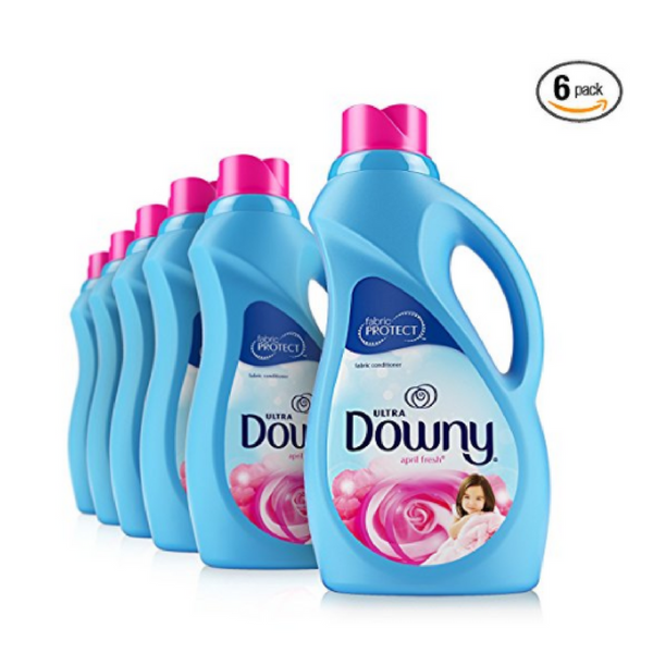 6 bottles of Downy Ultra April Fresh Liquid Fabric Softener