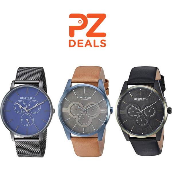 Kenneth Cole New York men's leather watches