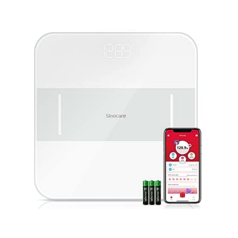 Báscula de peso digital inteligente para baño