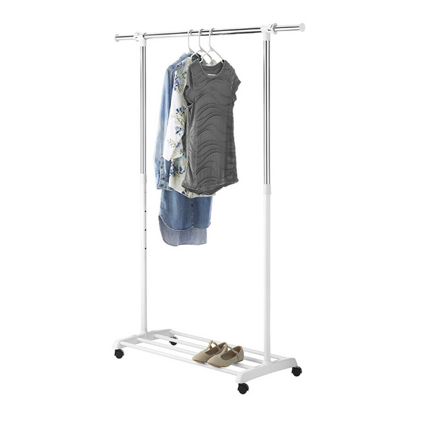 Rolling Adjustable Garment Rack