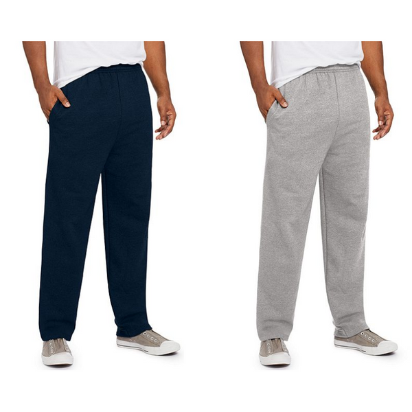 Hanes ComfortSoft Men's Fleece Sweatpants with Pockets