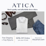 Patrocinado: ¡Por tiempo limitado, 60% de descuento en camisas de vestir asequibles y de calidad para hombres de Atica!