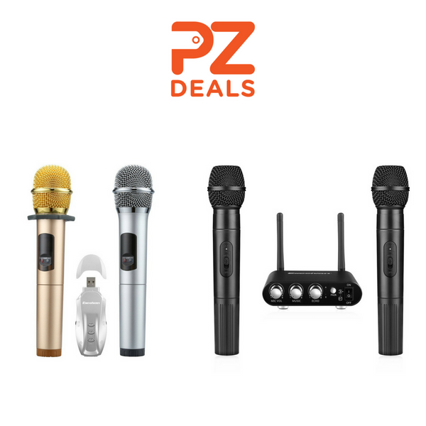 Wireless handheld Bluetooth karaoke microphone