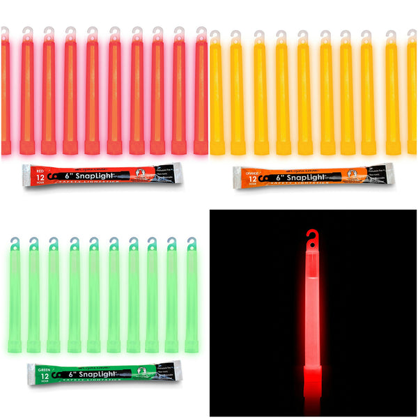 Pack of 10 SnapLight glow sticks