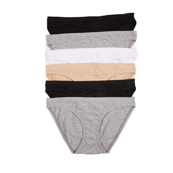 Pack de 6 ropa interior de mujer.
