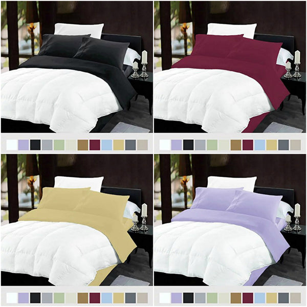 Brushed microfiber bed sets