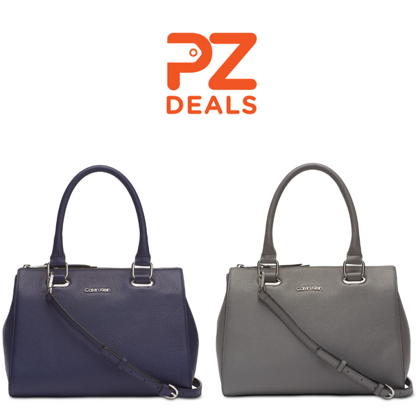 Calvin Klein Halle Pebble Satchel