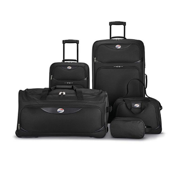 Juego de maletas blandas de 5 piezas American Tourister