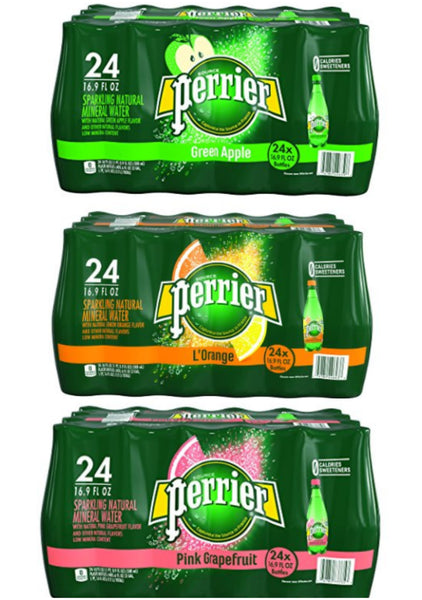Pack of 24 Perrier Sparkling water