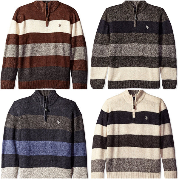 U.S. Polo Assn. striped sweaters
