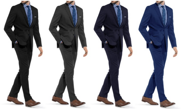 Traje ajustado de hombre Braveman