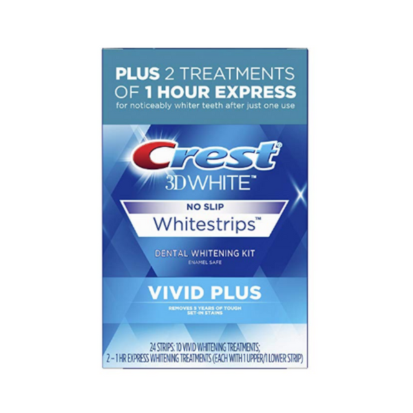 Crest 3D White Whitestrips Vivid Plus